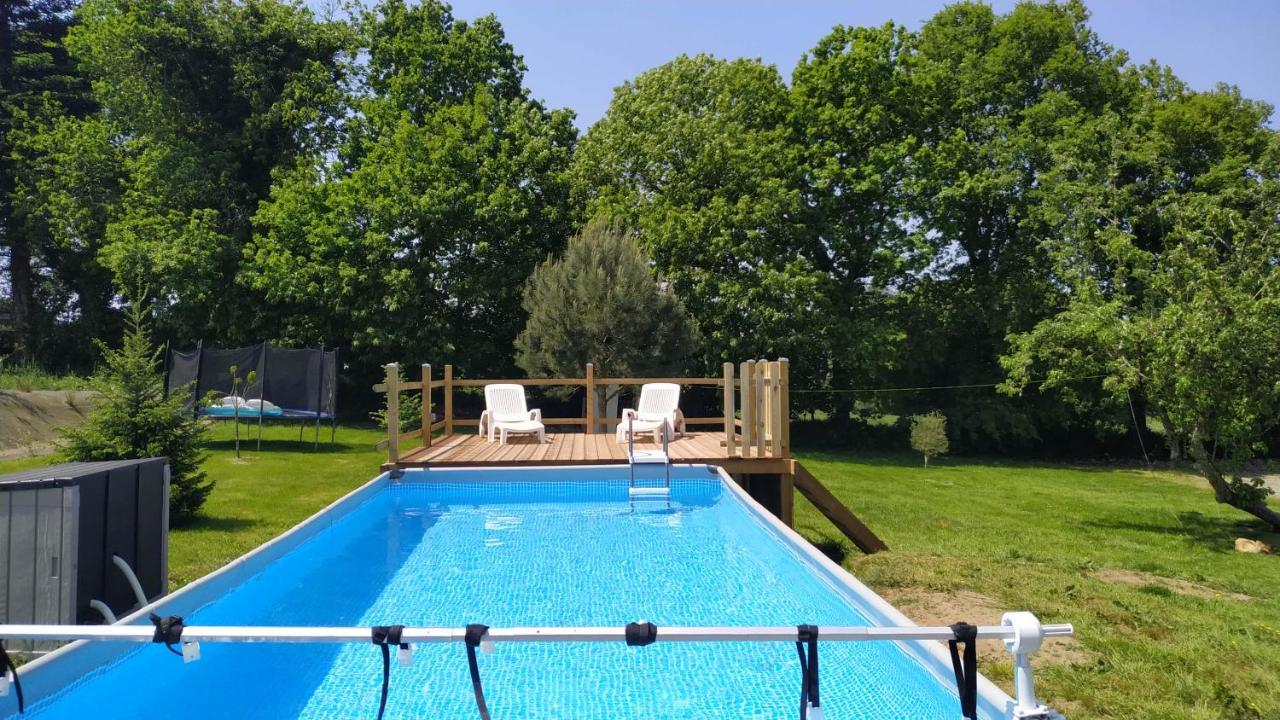 Gite "La Renaudaie" - Piscine Juvigny Les Vallees Buitenkant foto
